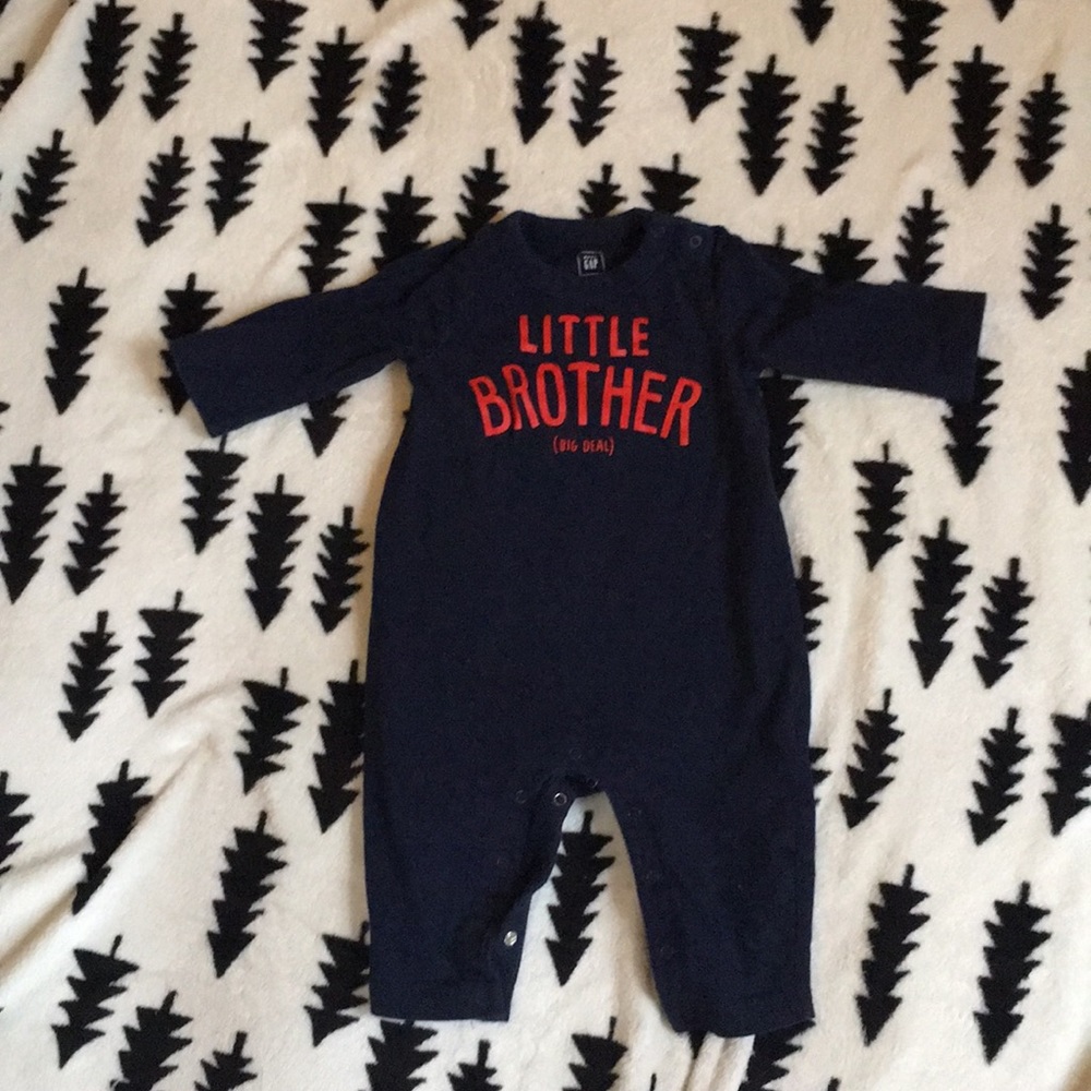 Baby GAP Little brother ( big deal)